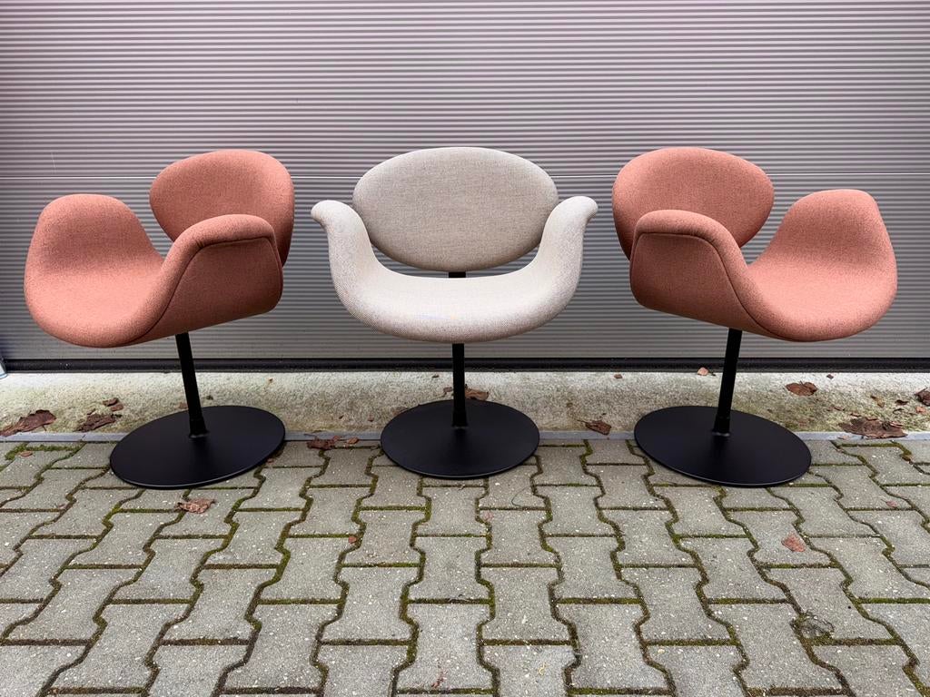 Artifort Little Tulip stoel F163 - Pierre Paulin, Ophalen, Luxe design, Twee, Bruin