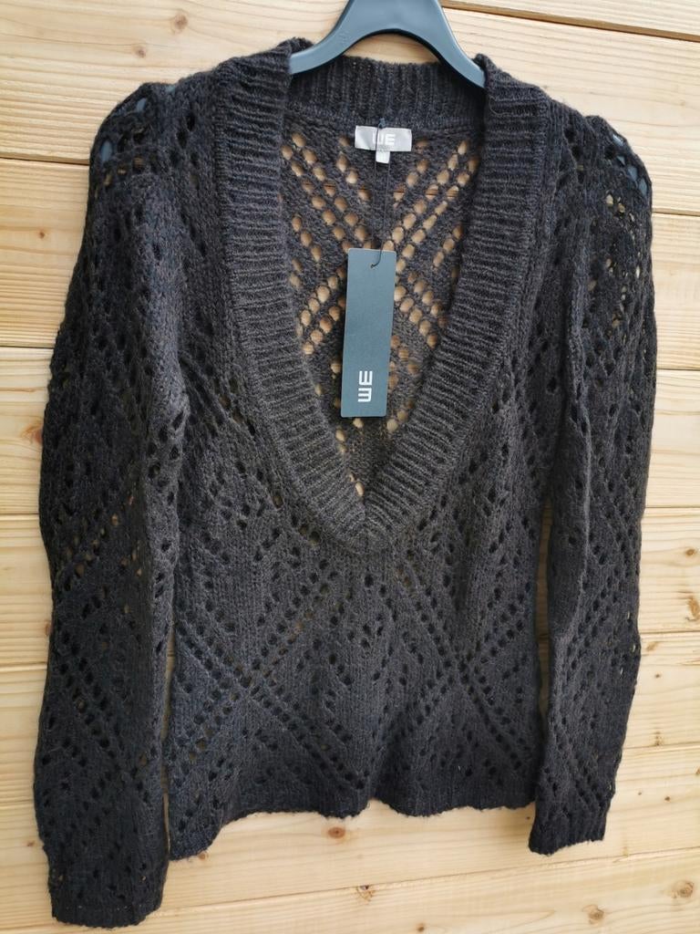 WE trui met wol en mohair mt. XS/S, Bruin, Verzenden, WE, Nieuw