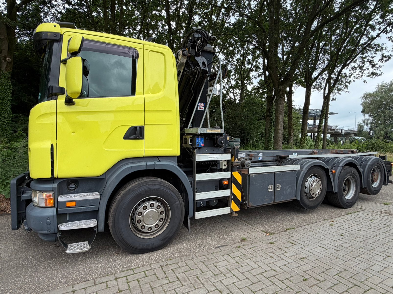 Scania  G400 8x2 HMF 2020 K3 NCH 30 ton, Automaat, Euro 5, Achterwielaandrijving, Bedrijf