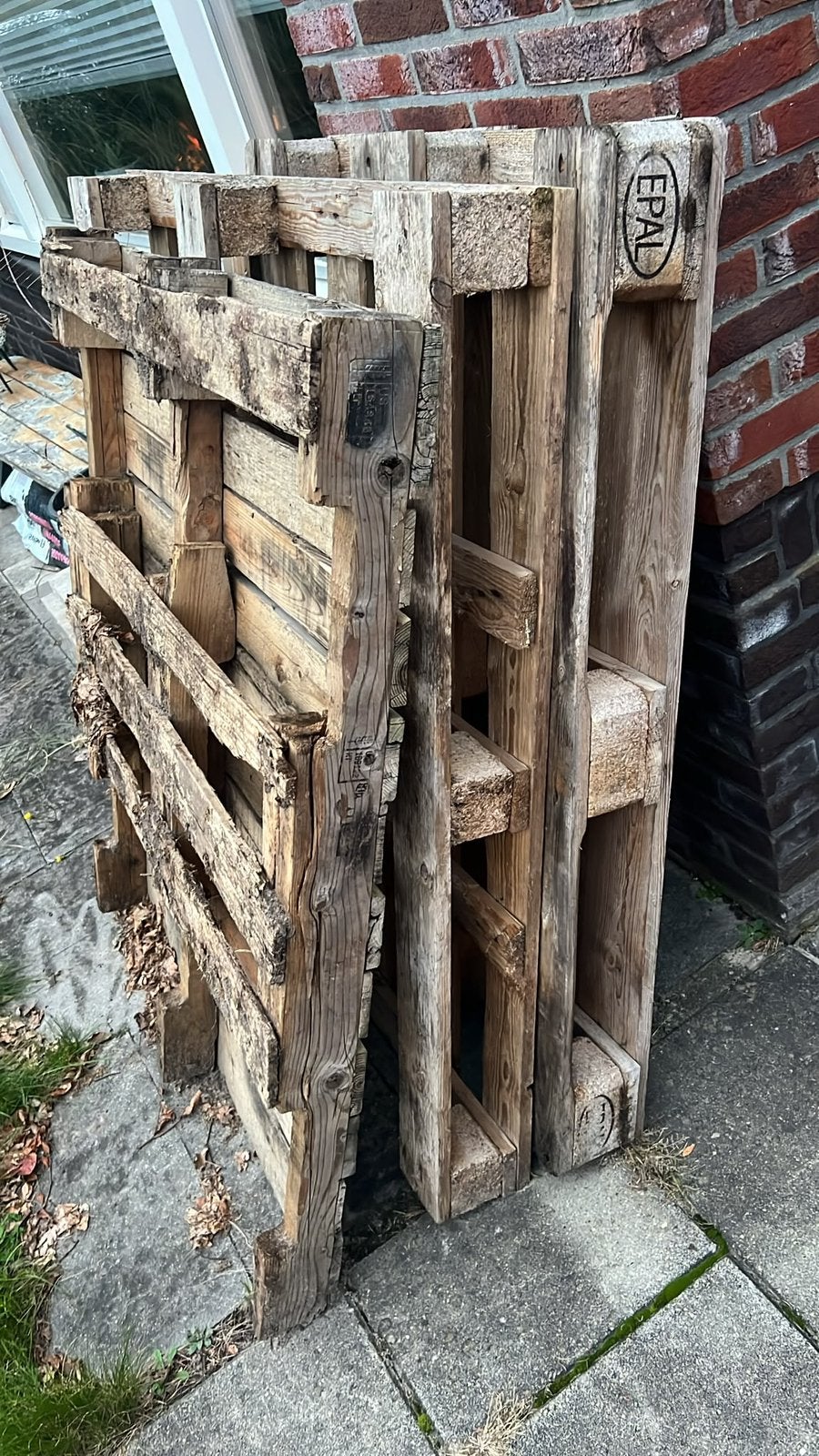 Pallets, Ophalen, Zo goed als nieuw, 50 mm of meer, Pallet