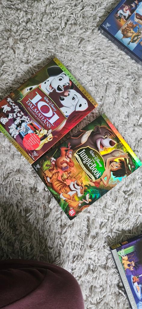 Disney dvd's Junglebook Nemo Fantasia Aladdin Robin Hood ea, Alle leeftijden, Ophalen of Verzenden, 1980 tot heden, Nieuw in verpakking