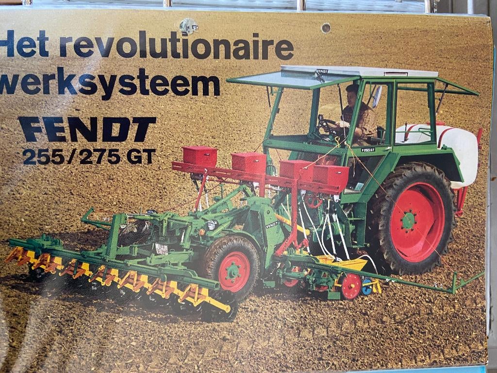 Tractorfolders, Boeken, Catalogussen en Folders, Zo goed als nieuw, Folder, Ophalen of Verzenden