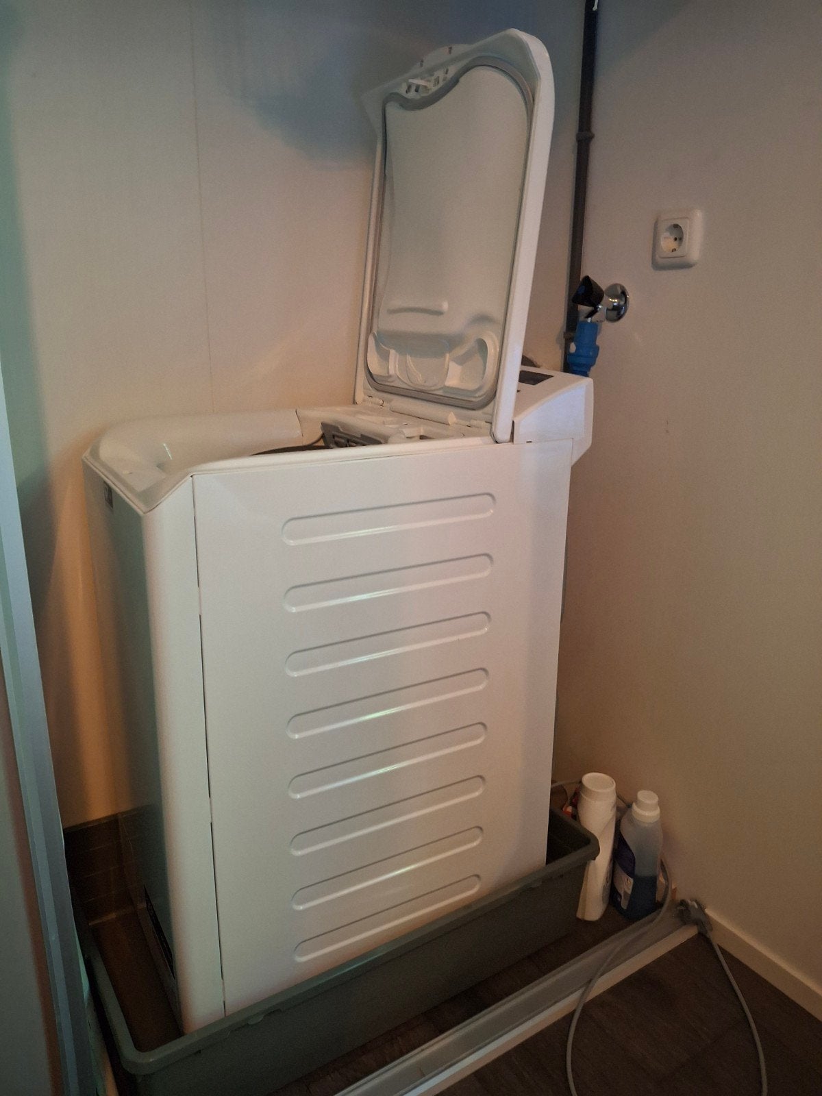 AEG L6TBN62K Bovenlader Wasmachine - ProSense 1 - 6 KG, 1200 tot 1600 toeren, 4 tot 6 kg, Bovenlader, Ophalen of Verzenden