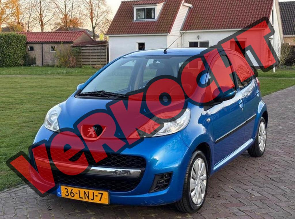 Peugeot 107 | Automaat | Airco | 5 deurs | 118.000 km NAP, Auto's, 68 pk, Origineel Nederlands, Particulier, 815 kg