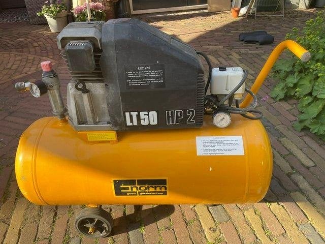 Compressor 50 liter, Ophalen, Gebruikt, 6 tot 10 bar, 25 tot 100 liter