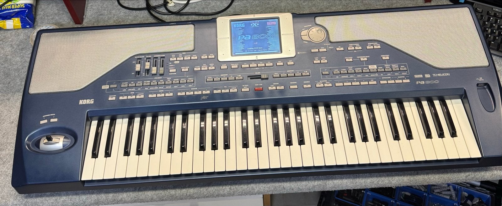 Korg pa800 256mb netjes keyboard…., Muziek en Instrumenten, Ophalen, Korg, Midi-aansluiting, 61 toetsen