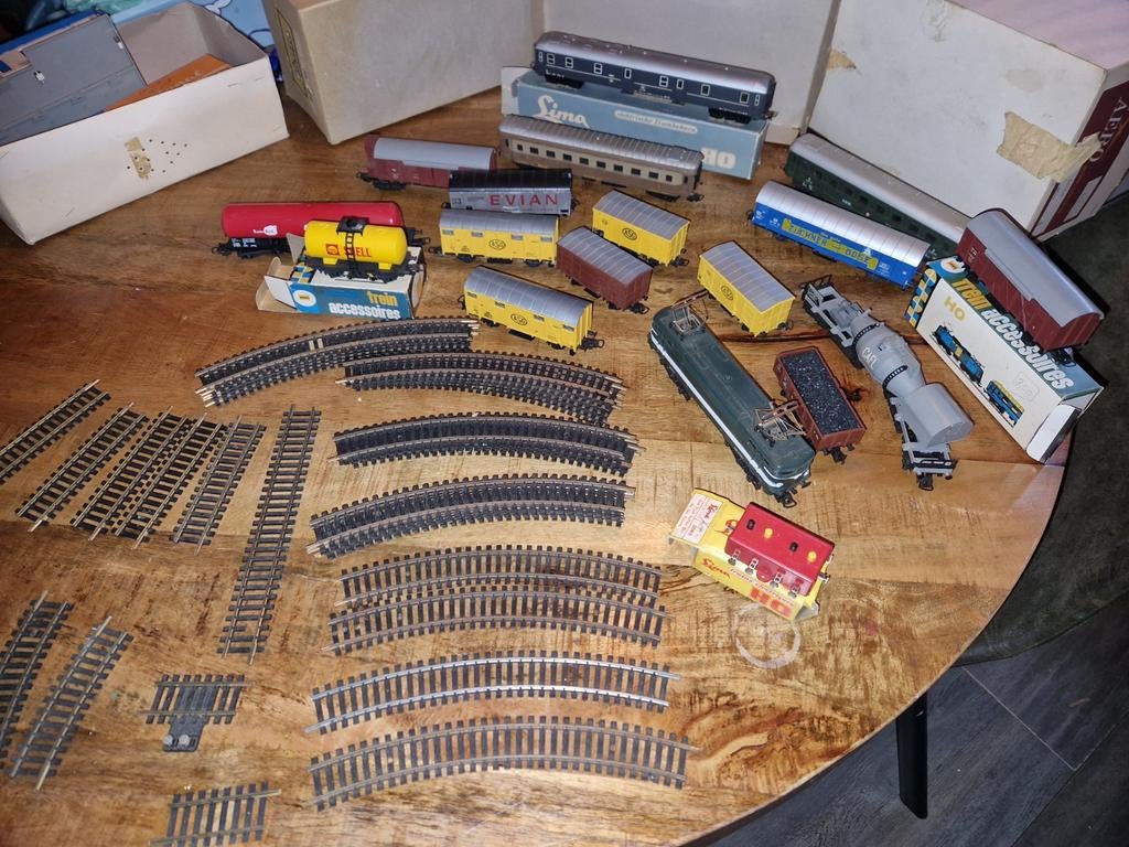 Lima trein delen, Ophalen of Verzenden, Gebruikt, Gelijkstroom, Overige merken