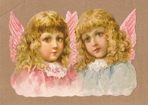 Meisjes engeltjes poezieplaatjes 5168, Ophalen of Verzenden