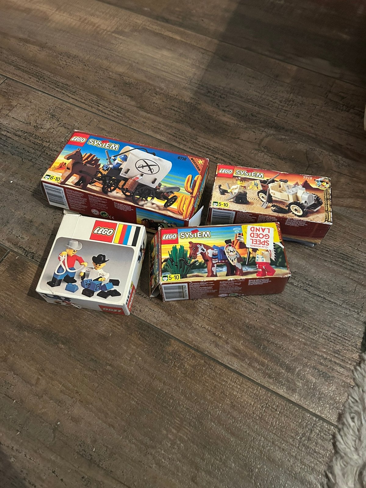 Lego western desert indians sets met doosje, Ophalen of Verzenden, Zo goed als nieuw