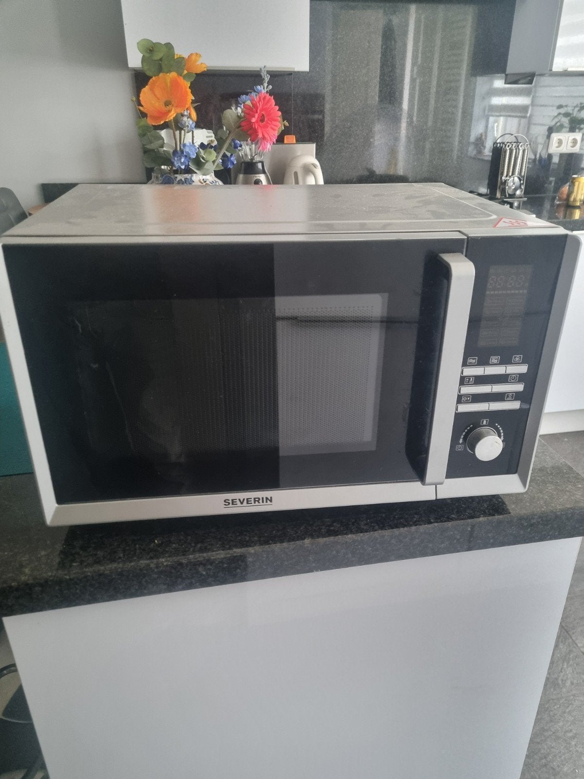 Serverin vrijstaande magnetron, Ophalen, Combimagnetron, Nieuw, Draaiplateau