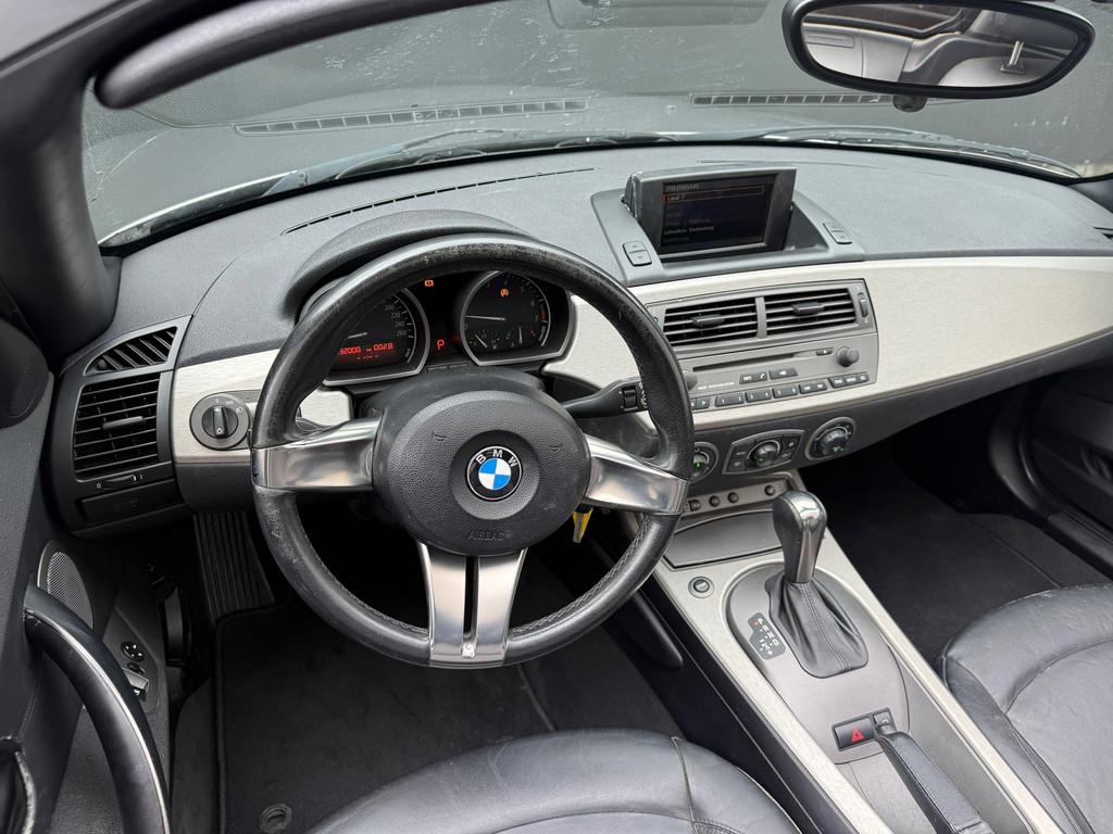 BMW Z4 Roadster 3.0i S Automaat Cabriolet Leder Memory, Auto's, Automaat, Achterwielaandrijving, Gebruikt, Zwart