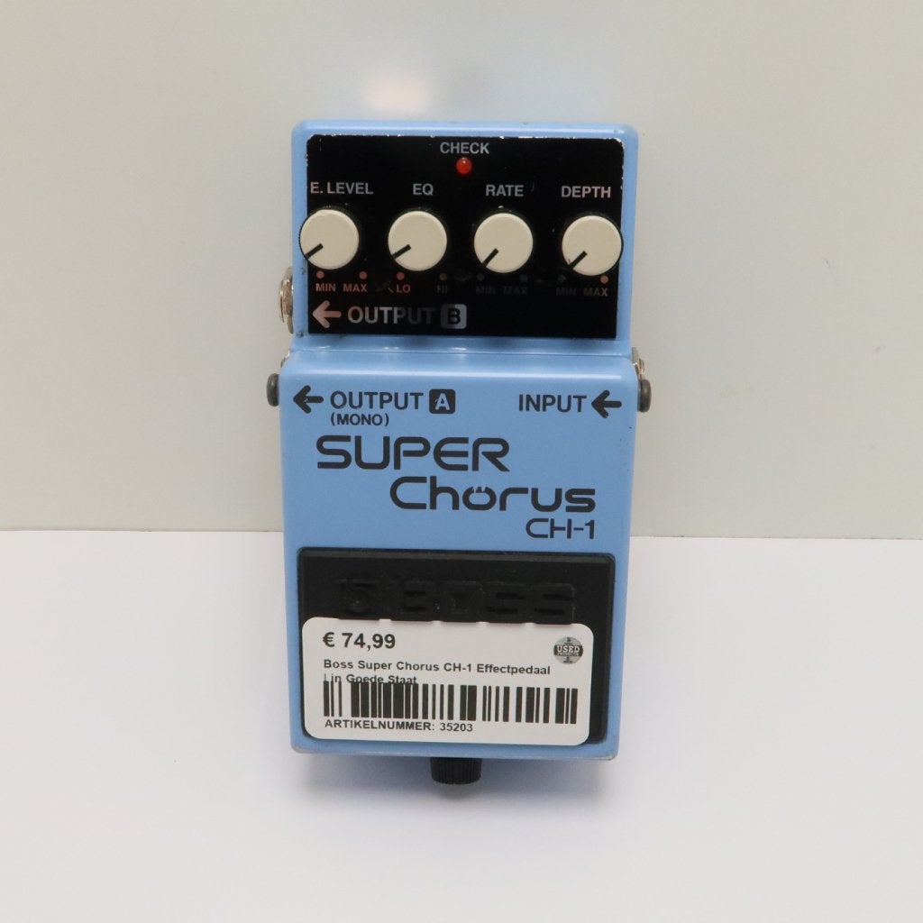 Boss Super Chorus CH-1 Effectpedaal | in Goede Staat, Muziek en Instrumenten, Flex Ltd., Zo goed als nieuw, https://flex.com/contact-us