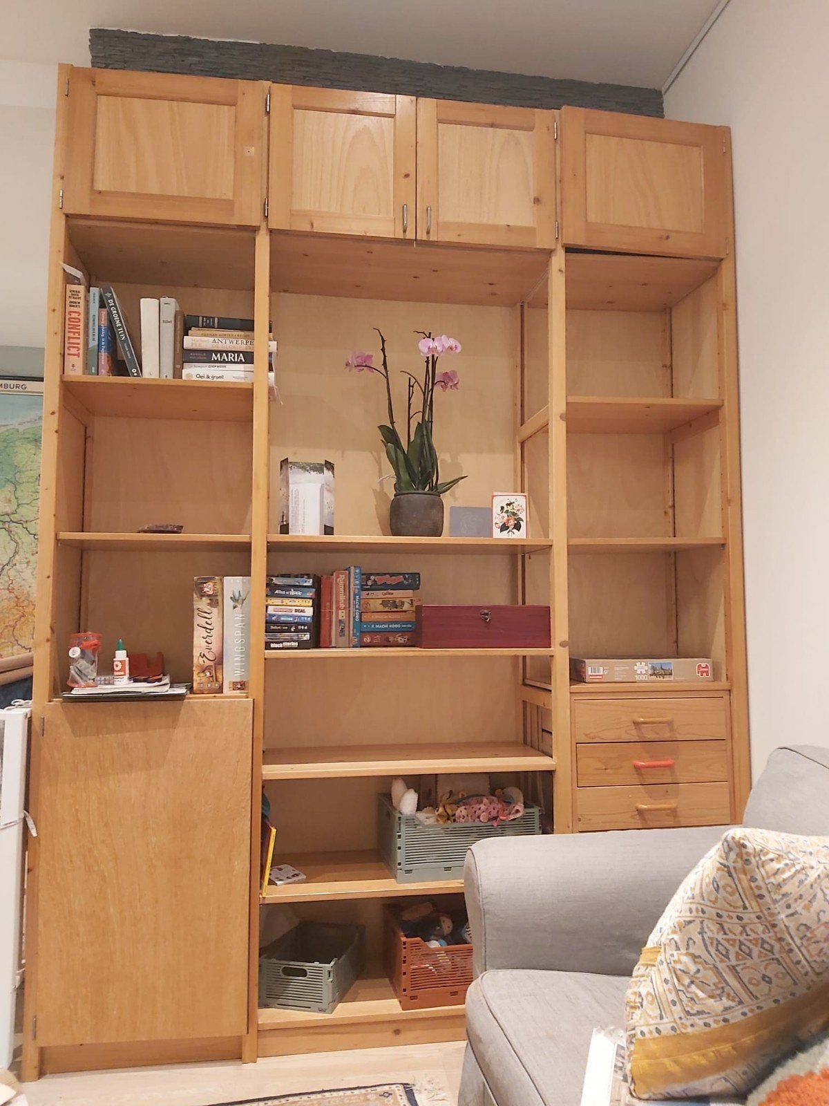 Lundia onderdelen: planken, staanders, deuren -70%, Nieuw, Glas, Minder dan 100 cm, 25 tot 50 cm