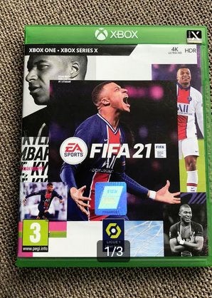 Fifa 21 Xbox one vanaf 3 jaar, Ophalen of Verzenden, Zo goed als nieuw, Sport, 3 spelers of meer