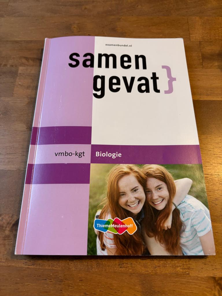Samengevat Biologie VMBO-KGT - Examenbundel, Boeken, Ophalen of Verzenden, Zo goed als nieuw, VMBO, Biologie