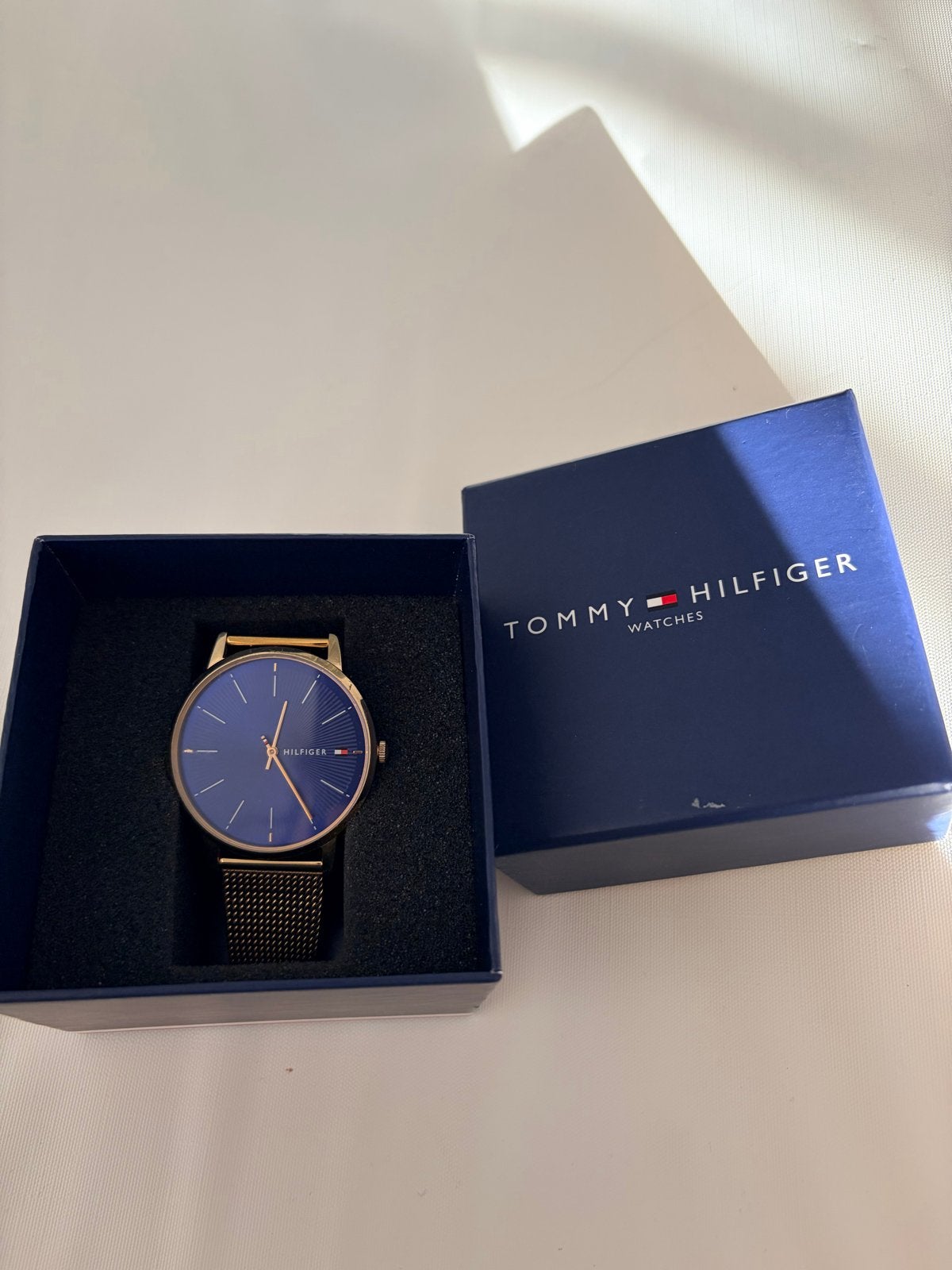 Tommy Hilfiger Polshorloge - Zo goed als nieuw, Overige materialen, Polshorloge, Zo goed als nieuw, Ophalen