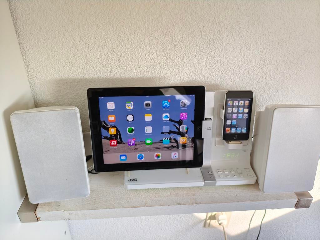 JVC Dockingstation voor iPad en iPod, Gebruikt, JVC, MP3-aansluiting, Ophalen of Verzenden