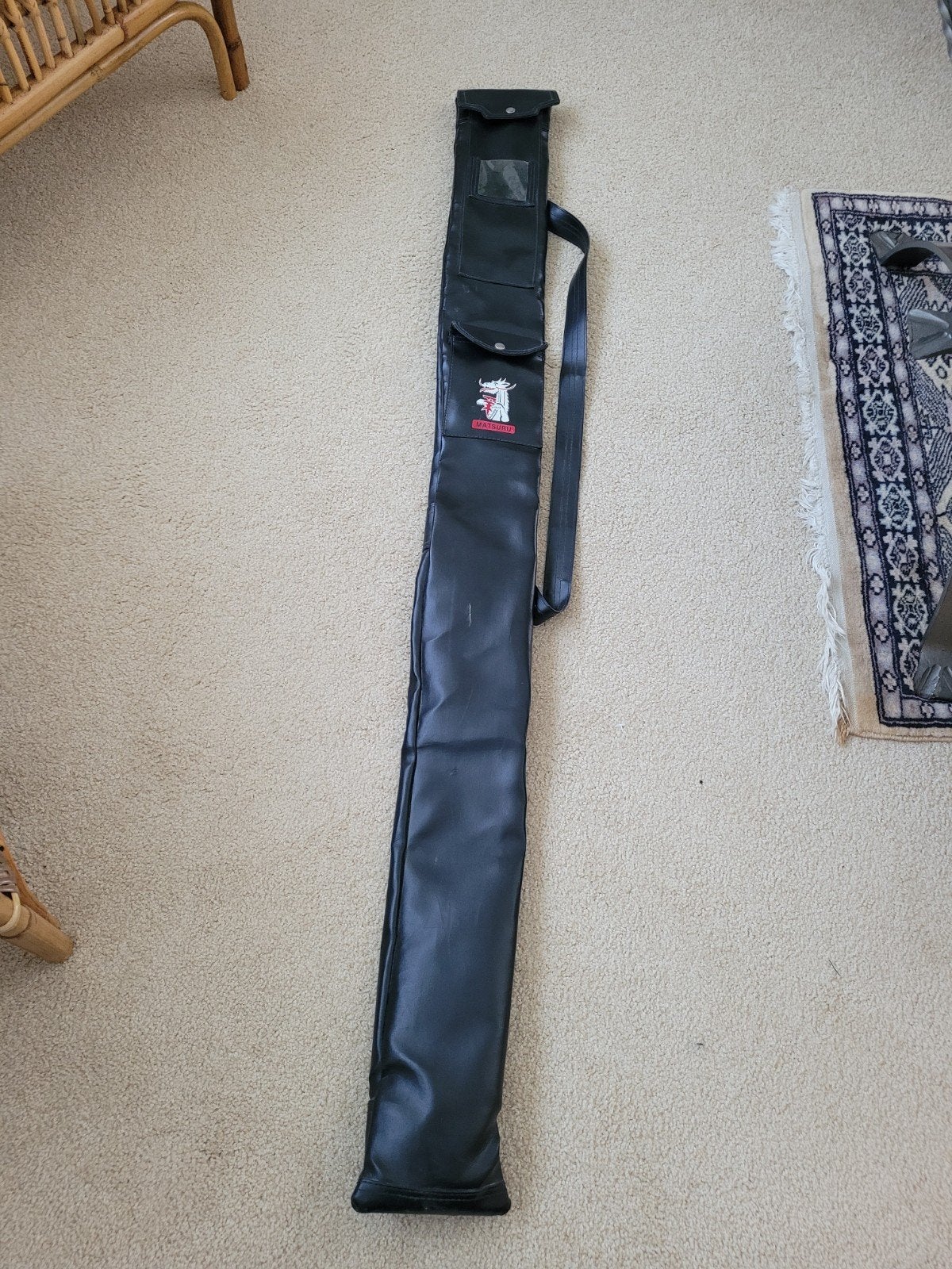Matsuru Vechtsporttas - Zwart, 134cm lang, Maat XL, Ophalen of Verzenden, Overige