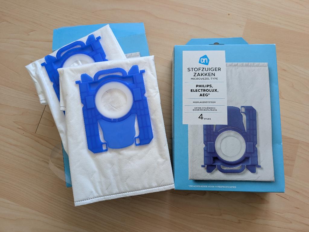Stofzuigerzakken Philips/Electrolux/AEG, 6 stuks, Ophalen, Nieuw