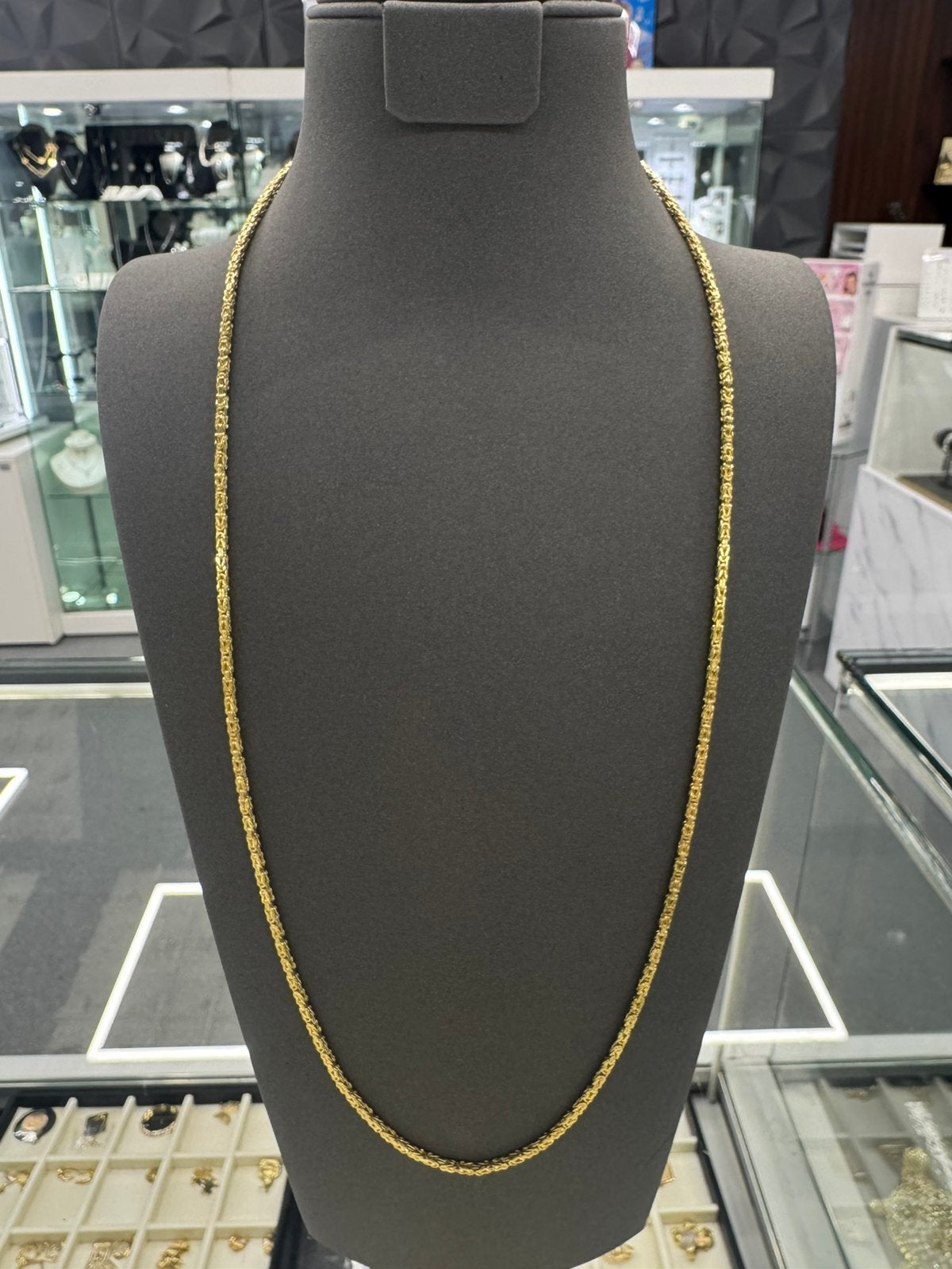 14K Goud - Gouden Koningsketting - 14Karaat - Nieuw, Sieraden, Tassen en Uiterlijk, Kettingen, Ophalen of Verzenden, Nieuw, Goud