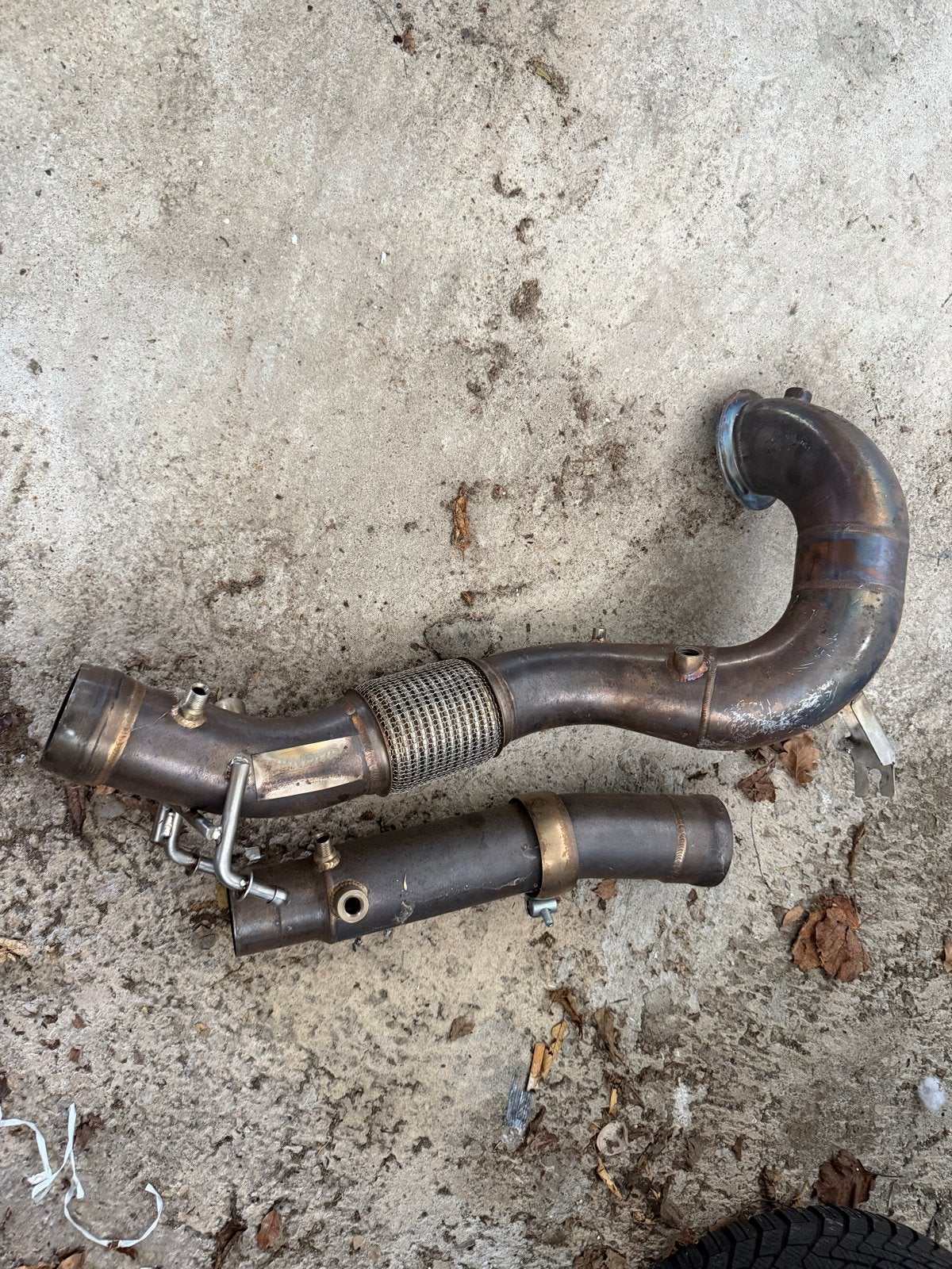 Endura downpipe Golf 8 GTI 2.0TSI, Ophalen, Gebruikt, Volkswagen