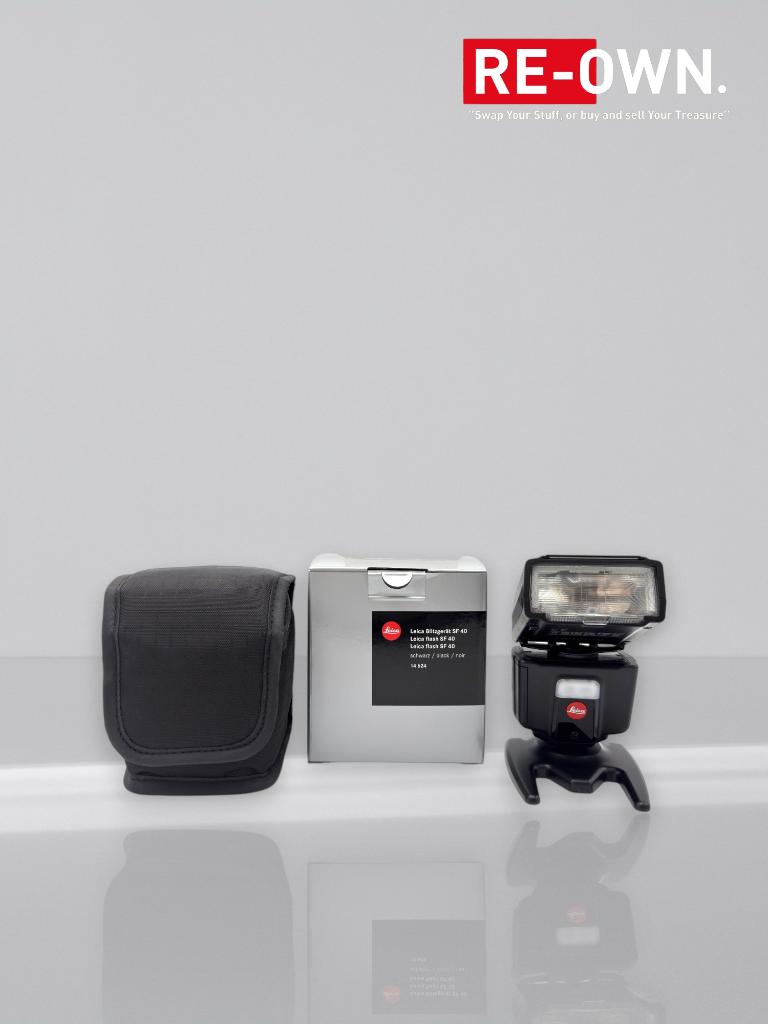 Leica Flash SF-40 flitser 14624 (nieuw in doos + aankoopbon), Overige merken, Kantelbaar, ., Leica