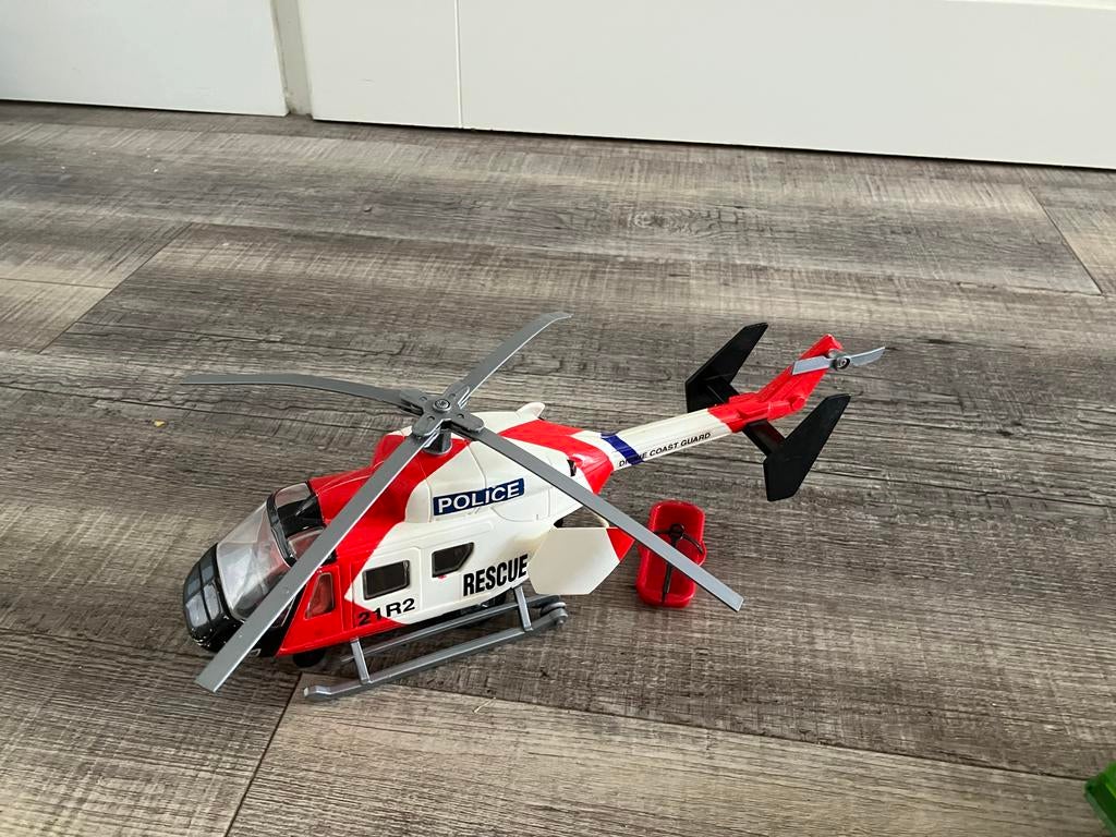 Dickie Toys Politie Helikopter Speelgoed, Ophalen, Gebruikt