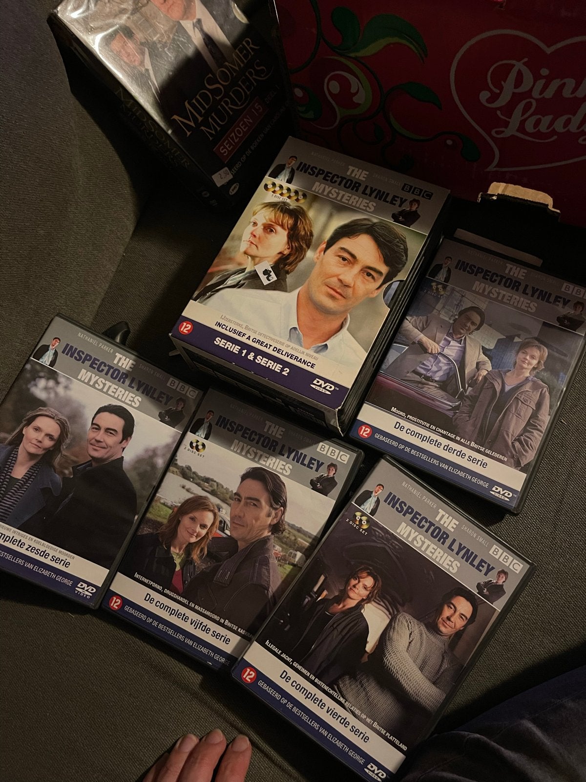 The Inspector Lynley Mysteries - Complete Serie 1-6 DVD Boxs, Engels, Nederlands, Ophalen of Verzenden, Zo goed als nieuw