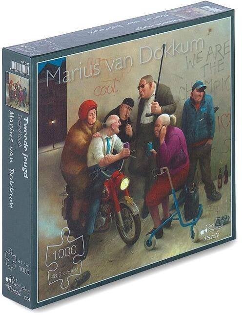 Marius van Dokkum puzzel " Tweede Jeugd"  (nieuw/sealed), Ophalen, 500 t/m 1500 stukjes, Nieuw, Legpuzzel