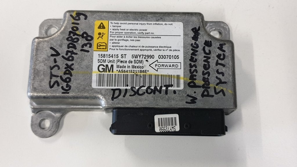 Cadillac STS(-V) airbag module 2006-2007, Gebruikt, Info@gm.com, Amerikaanse onderdelen, Ophalen of Verzenden