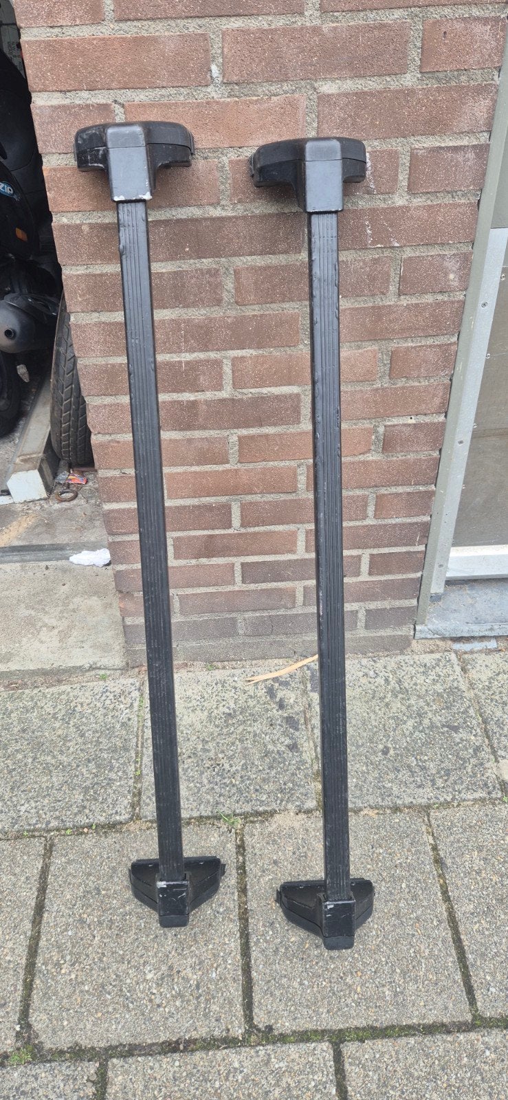 dakdragers + fietsbeugels, Ophalen, Gebruikt