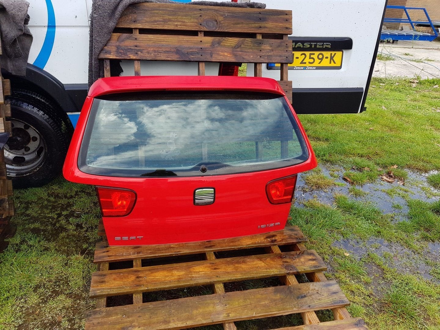SEAT IBIZA ACHTERKLEP BJ 99, Gebruikt, -, Ophalen of Verzenden, Achter