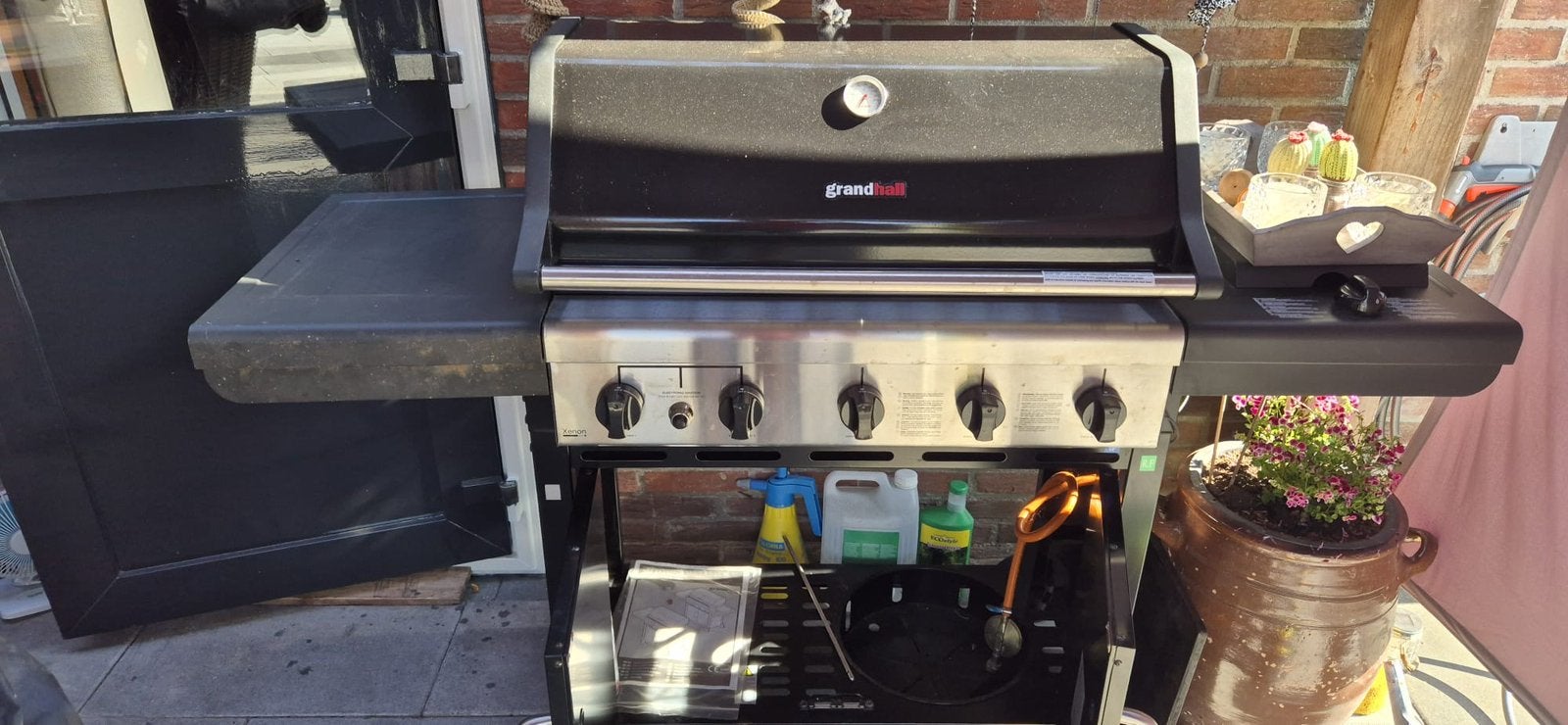 Keuken barbeque, Ophalen, Gebruikt