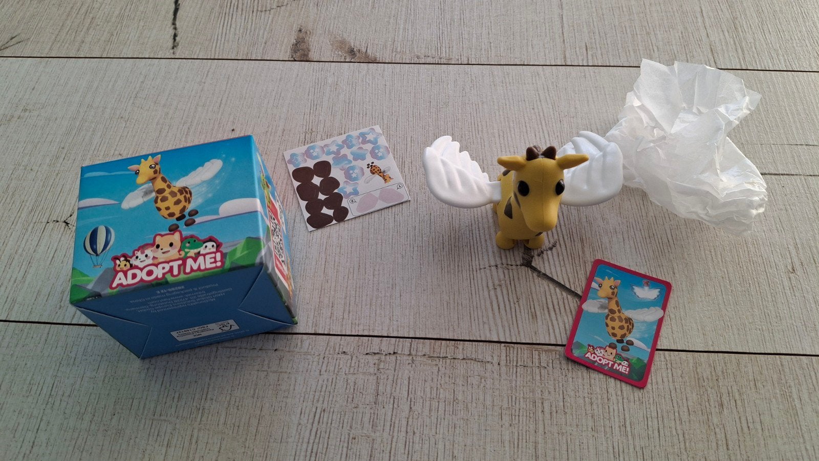 McDonald's Happy Meal Adopt Me! Vliegende Giraffe, Ophalen of Verzenden, Nieuw, Jongen of Meisje