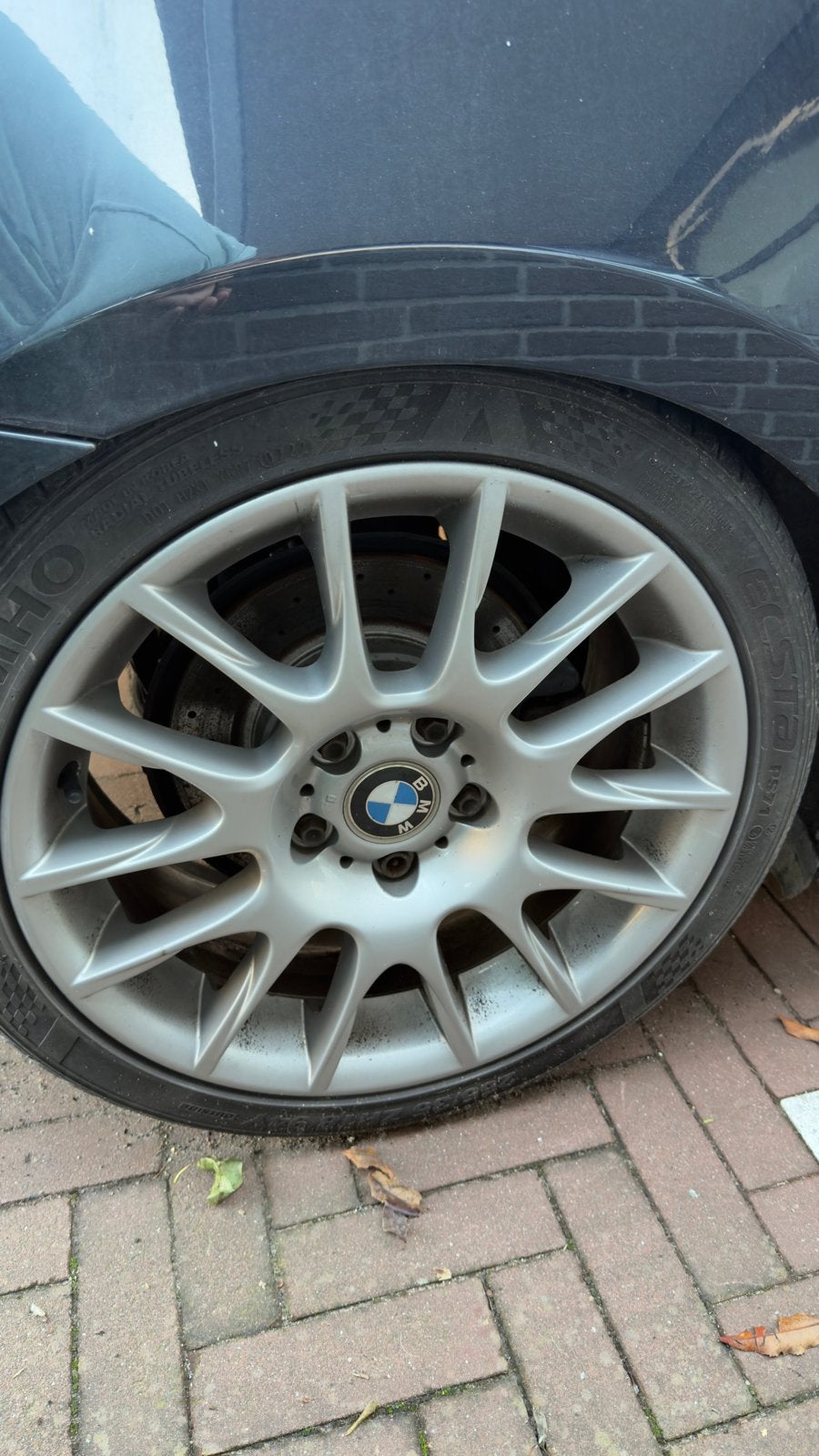 Originele 18 inch BMW Styling 216 Motorsport velgen (Breedse, Ophalen, 18 inch, Gebruikt, 255 mm
