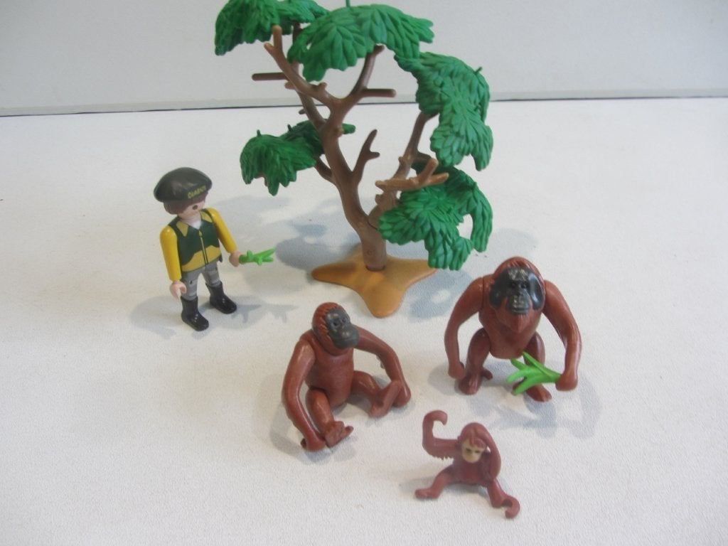 Playmobil 6648 Orang-oetan familie, Ophalen of Verzenden, Gebruikt, Losse onderdelen