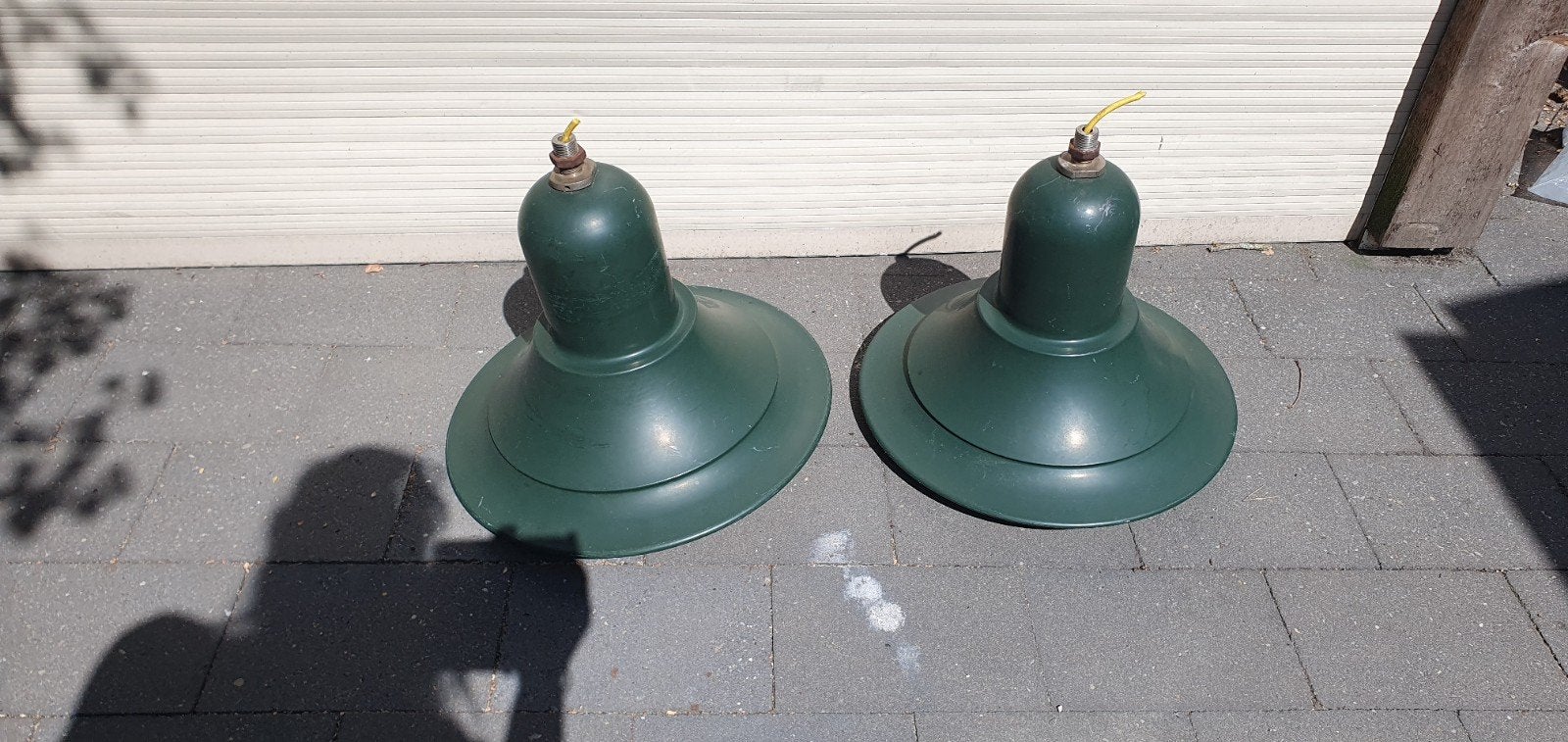 Industriele hanglampen, Ophalen