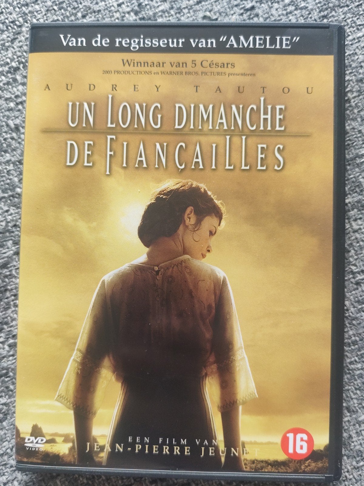 Un Long Dimanche de Fiançailles - DVD (Audrey Tautou), Gebruikt, Vanaf 16 jaar, Nederlands, Ophalen of Verzenden
