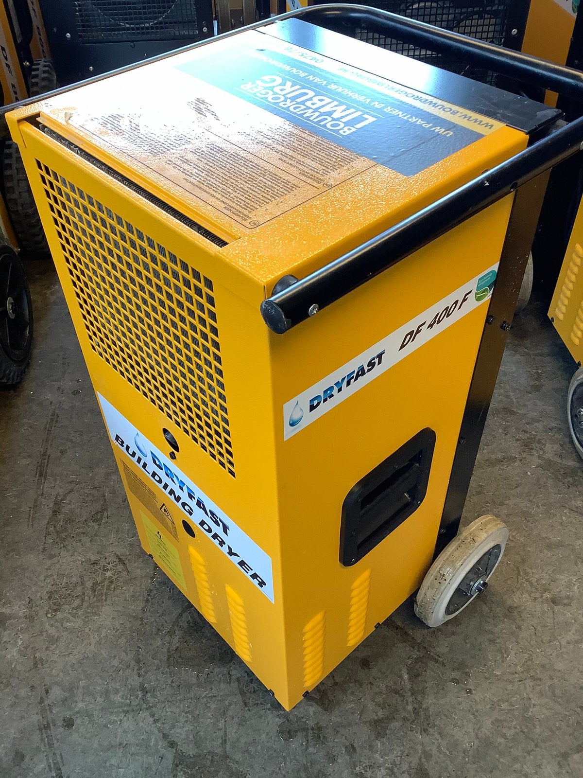 Bouwdroger DF400F te huur , 35€/week, 140€/ maand+ventilator, Doe-het-zelf en Verbouw, Ophalen, Zo goed als nieuw