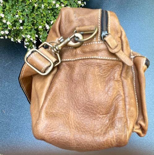 Camelkleur Cowboybag, Ophalen of Verzenden, Zo goed als nieuw, Beige