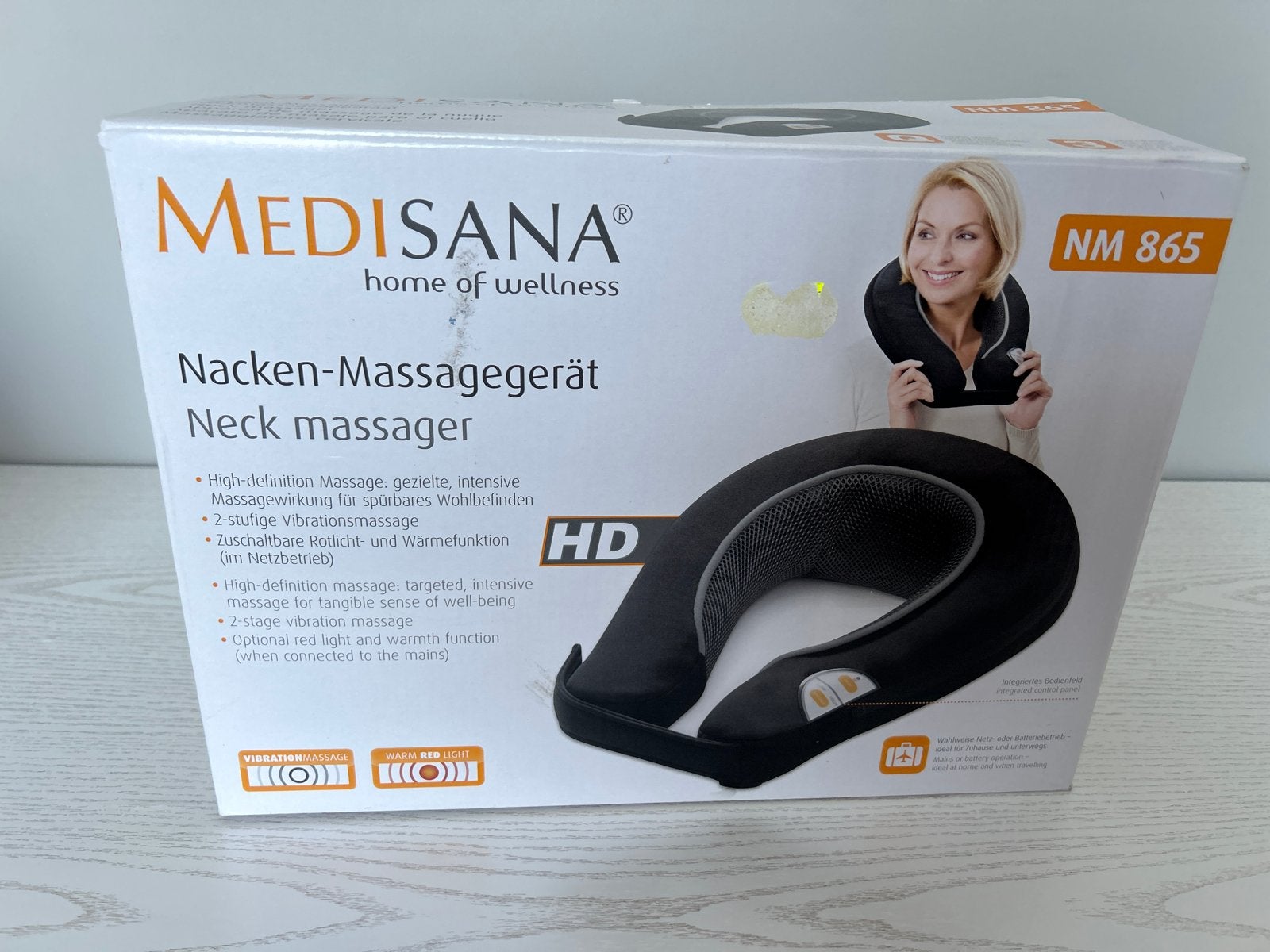 Medisana NM 865 Nacke-Massagegerät - Nekmassageapparaat, Ophalen, Nieuw, Apparaat