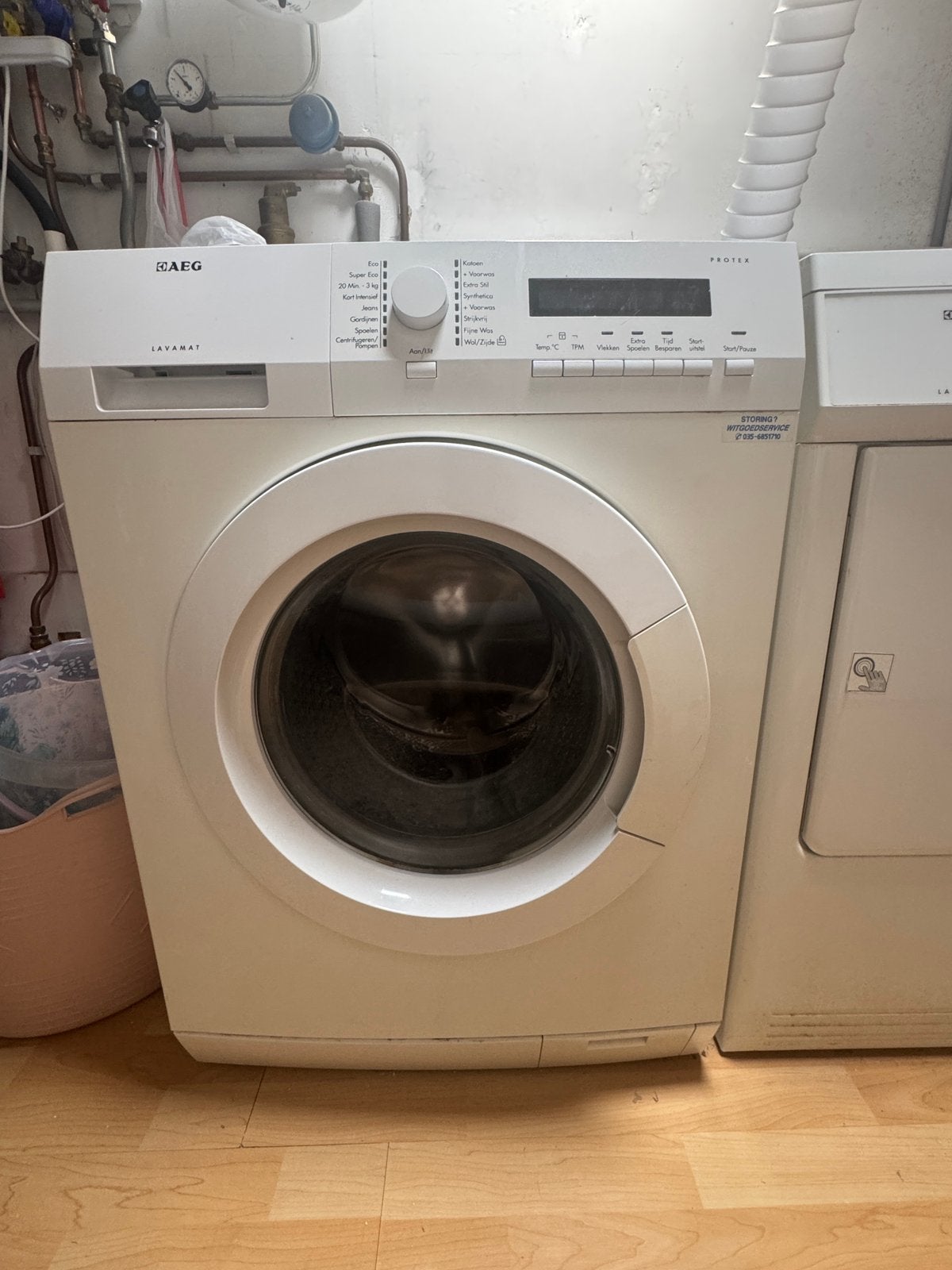 AEG Lavamat L75675 TL 7 kg wasmachine, Witgoed en Apparatuur, Wasmachines, Ophalen, 6 tot 8 kg, 85 tot 90 cm, 1600 toeren of meer