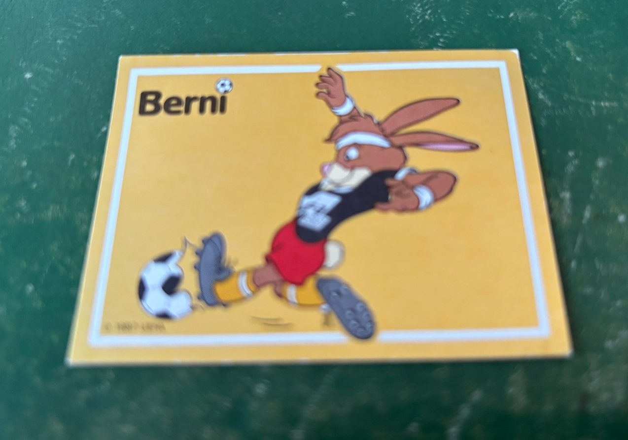 Panini plaatje Berni EK 88 #41, Verzamelen, Ophalen of Verzenden, Zo goed als nieuw
