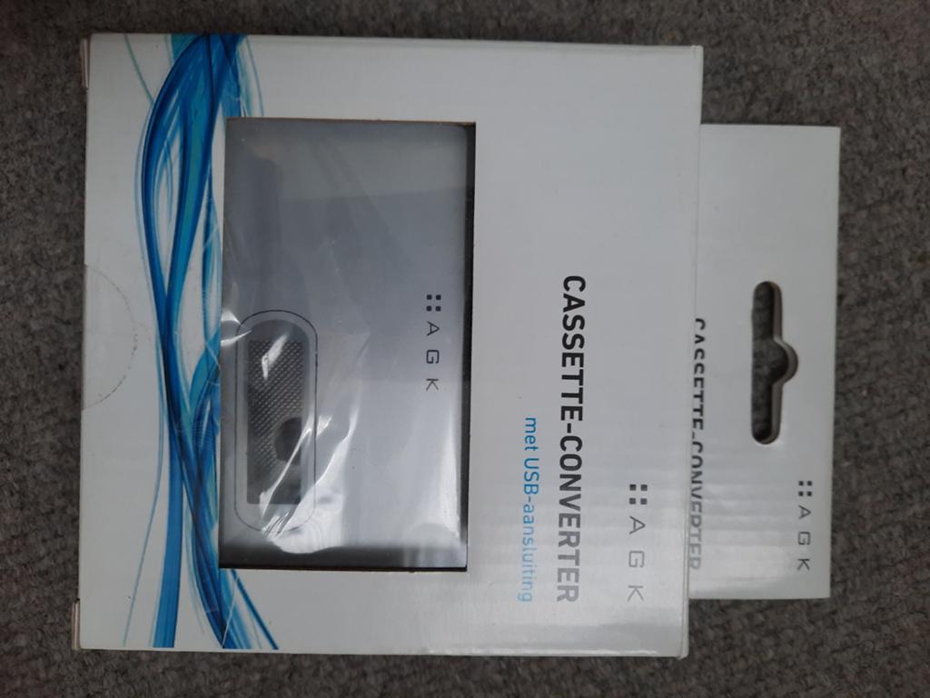 AGK Cassette-Converter met USB-aansluiting (Nieuw), Ophalen of Verzenden, Nieuw