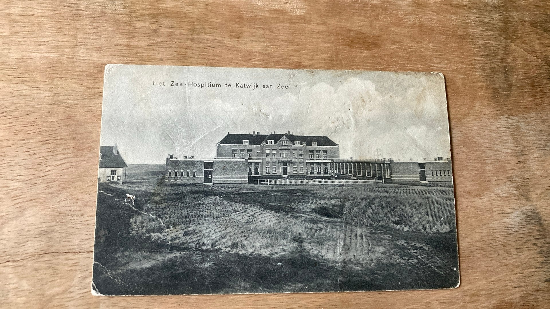 Oude ansichtkaart Katwijk aan Zee Zee Hospitium 1909, Verzamelen, Ansichtkaarten | Nederland, Ophalen of Verzenden, Voor 1920