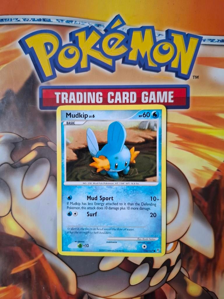 Mudkip 116/147 Platinum Supreme Victors pokemon kaart, Hobby en Vrije tijd, Verzamelkaartspellen | Pokémon, Ophalen of Verzenden
