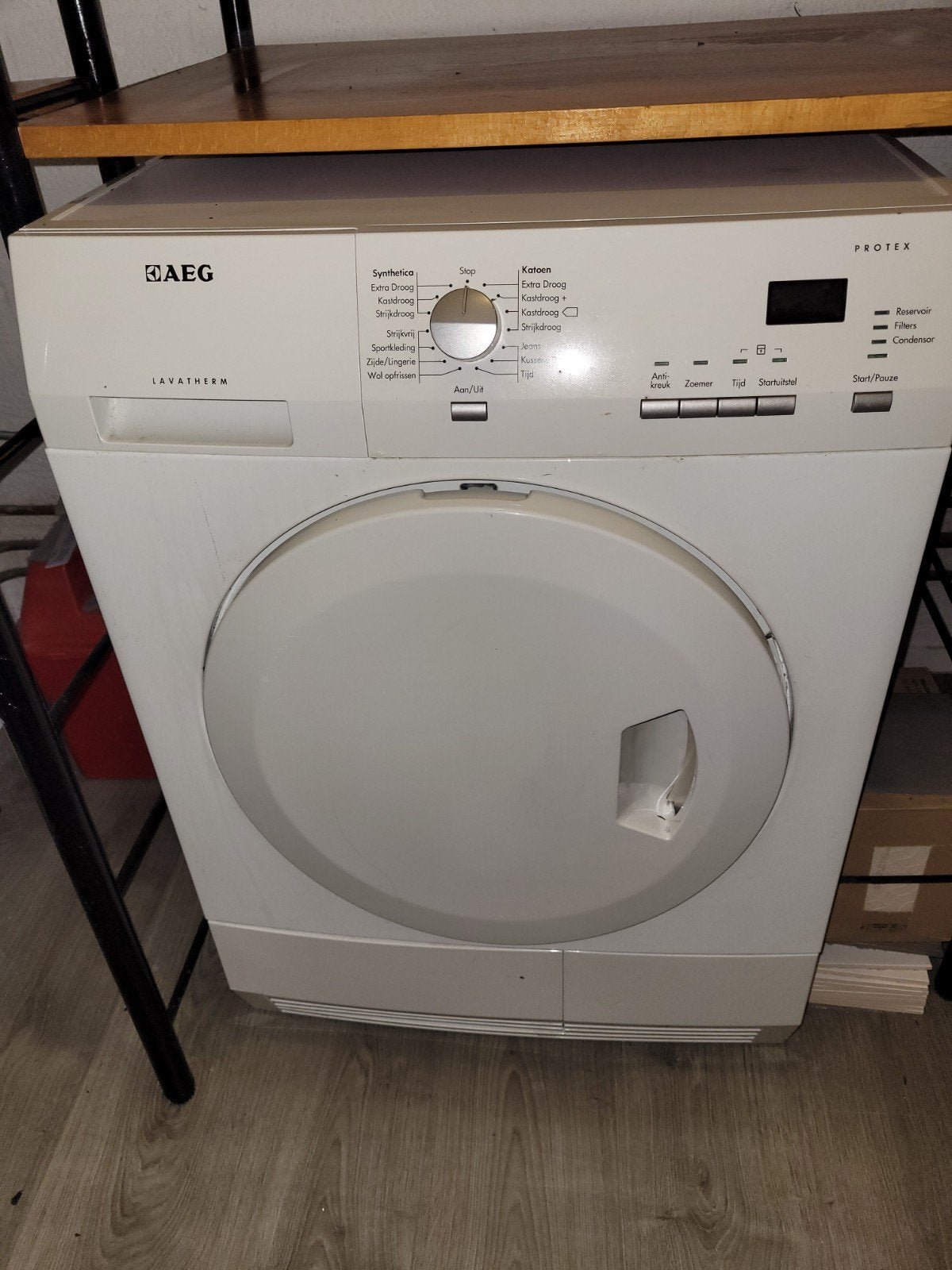 AEG Lavatherm Warmtepompdroger, Witgoed en Apparatuur, Wasdrogers, Ophalen, Gebruikt, Overige typen, 8 tot 10 kg