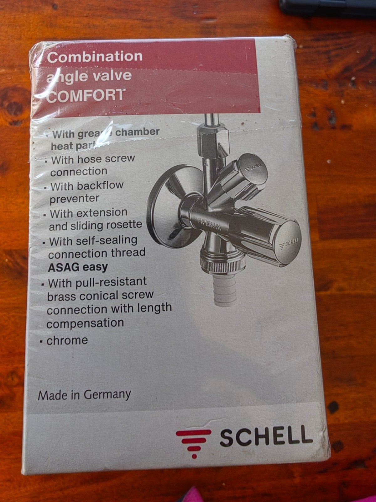 5x Schell Comfort Hoekstopkraan Chroom DN 15 G 1/2 AG, Ophalen of Verzenden, Nieuw, Chroom, Kraan