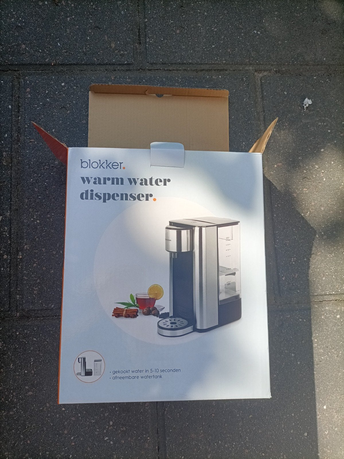 waterkoker Blokker, 1 tot 2 liter, Ophalen