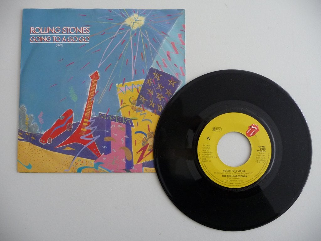 single THE ROLLING STONES - GOING TO A GO GO - 1982, Gebruikt, 7 inch, Ophalen of Verzenden, Pop